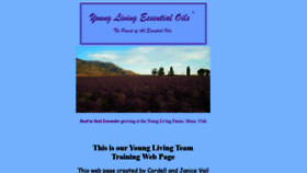 What Younglivingoils.net website looked like in 2020 (4 years ago)