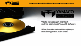 What Yamaco.cz website looked like in 2020 (4 years ago)