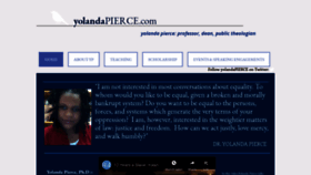 What Yolandapierce.com website looked like in 2020 (4 years ago)