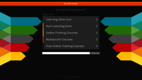 What Yumlearningzone.com website looked like in 2020 (4 years ago)