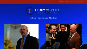 What Yateslawoffices.com website looked like in 2020 (6 years ago)