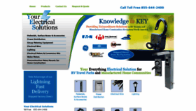 What Yourelectricalsolutions.net website looked like in 2020 (4 years ago)