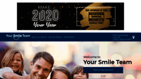 What Your-smile-team.com website looked like in 2020 (4 years ago)