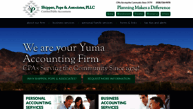 What Yumacpa.com website looked like in 2020 (4 years ago)