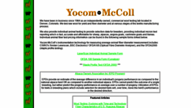 What Ymccoll.com website looked like in 2020 (4 years ago)