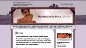 What Youngsmiledentalcares.com website looked like in 2020 (4 years ago)
