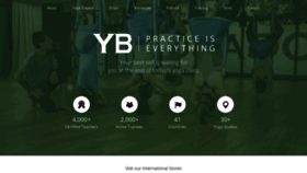 What Yogabody.com website looked like in 2020 (4 years ago)