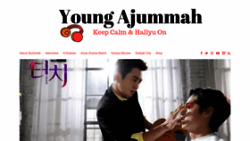 What Youngajummah.com website looked like in 2020 (4 years ago)
