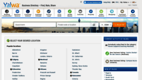 What Yalwa.ca website looked like in 2020 (6 years ago)