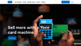 What Yoco.com website looked like in 2020 (4 years ago)