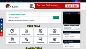 What Ytseotools.com website looked like in 2020 (4 years ago)