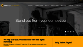 What Yellowpages360solution.com website looked like in 2020 (4 years ago)