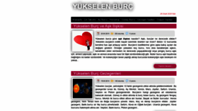 What Yukselen-burc.com website looked like in 2020 (4 years ago)
