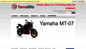 What Yamabits.co.uk website looked like in 2020 (4 years ago)