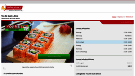 What You-me-sushi-berlin.de website looked like in 2020 (4 years ago)