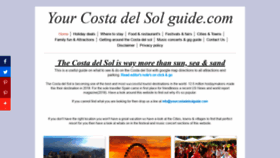 What Yourcostadelsolguide.com website looked like in 2020 (4 years ago)