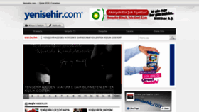 What Yenisehir.com website looked like in 2020 (4 years ago)