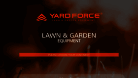 What Yardforce-tools.com website looked like in 2020 (4 years ago)