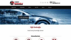 What Yigitdedeoglu.com website looked like in 2020 (4 years ago)
