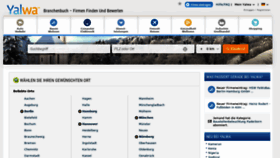 What Yalwa.de website looked like in 2020 (4 years ago)