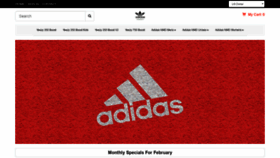 What Yeezys-adidas.us.com website looked like in 2020 (4 years ago)