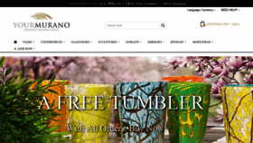 What Yourmurano.com website looked like in 2020 (4 years ago)
