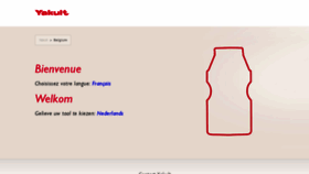 What Yakult.be website looked like in 2020 (4 years ago)