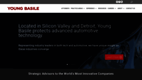 What Youngbasile.com website looked like in 2020 (4 years ago)