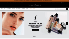What Yslbeauty.ca website looked like in 2020 (4 years ago)
