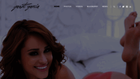 What Yanet-garcia.com website looked like in 2020 (6 years ago)