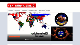 What Yenidunyabirligi.com website looked like in 2020 (4 years ago)
