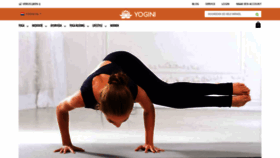 What Yogini.nl website looked like in 2020 (4 years ago)