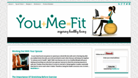 What Youmefit.com website looked like in 2020 (4 years ago)