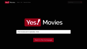 What Yesmovie.info website looked like in 2020 (4 years ago)