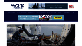 What Yachtsandyachting.co.uk website looked like in 2020 (4 years ago)
