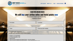 What Yyzmiles.net website looked like in 2020 (4 years ago)