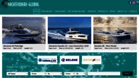 What Yachtfindersglobal.com website looked like in 2020 (4 years ago)