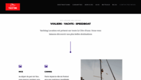 What Yachting-location.fr website looked like in 2020 (4 years ago)