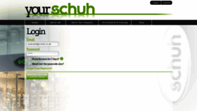 What Yourschuh.co.uk website looked like in 2020 (4 years ago)