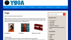 What Yuga.com website looked like in 2020 (4 years ago)