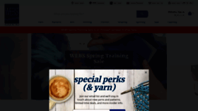 What Yarn.com website looked like in 2020 (4 years ago)