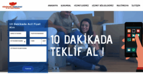 What Yorukoglunakliyat.com website looked like in 2020 (4 years ago)