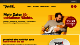 What Yesss.at website looked like in 2020 (6 years ago)