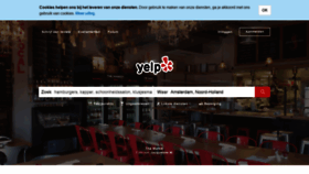 What Yelp.nl website looked like in 2020 (4 years ago)