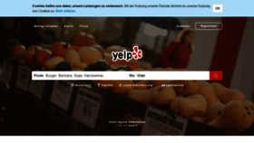 What Yelp.at website looked like in 2020 (4 years ago)