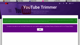 What Youtubetrimmer.com website looked like in 2020 (4 years ago)