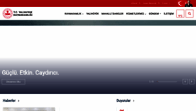 What Yalihuyuk.gov.tr website looked like in 2020 (4 years ago)