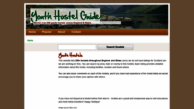 What Youthhostelsguide.com website looked like in 2020 (4 years ago)