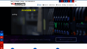 What Yoinsights.com website looked like in 2020 (4 years ago)