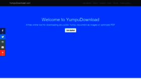 What Yumpudownload.com website looked like in 2020 (4 years ago)